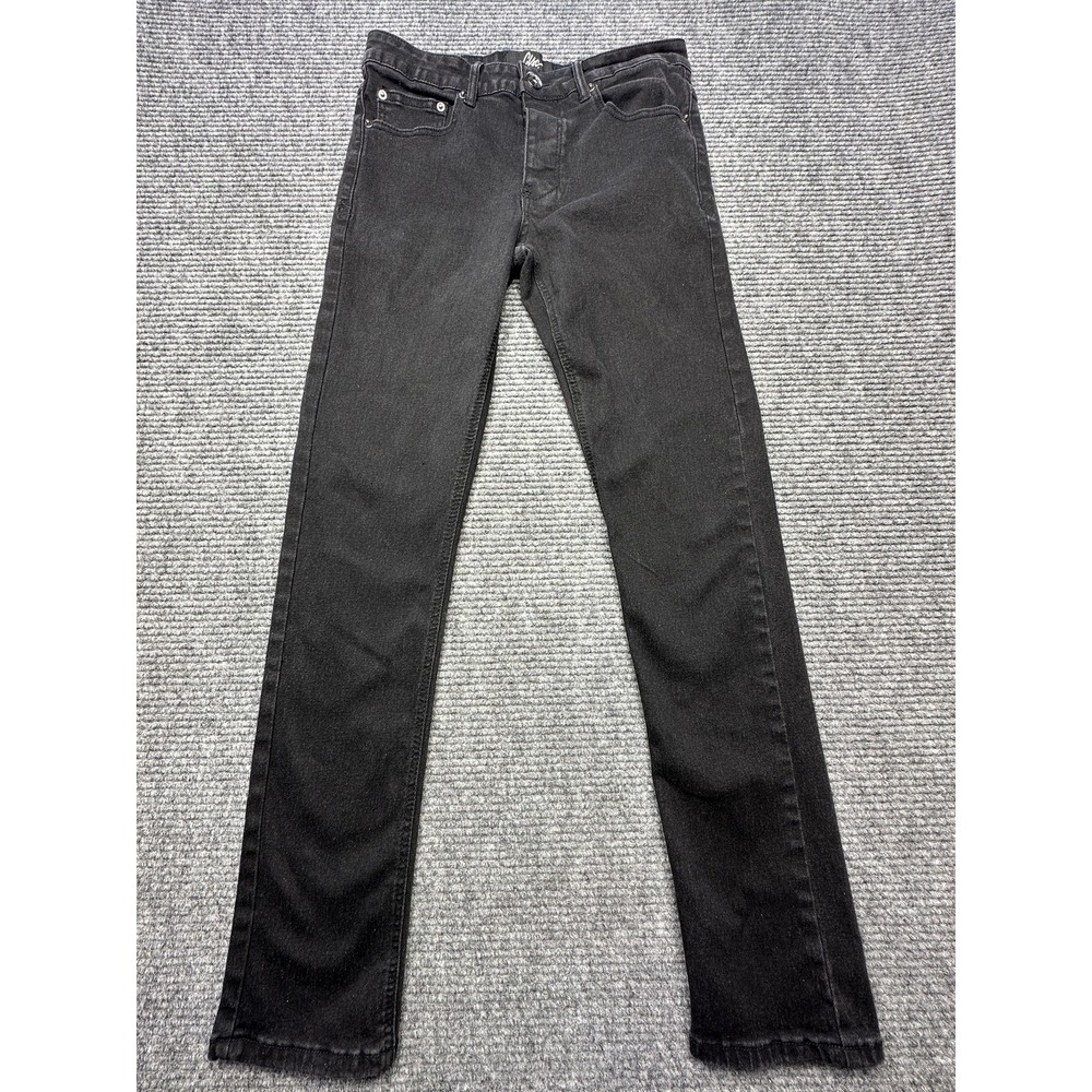 CLSC Jeans Womens 31 Black Skinny Fit Stretch Denim 5-Pocket Pants Mid Rise‎